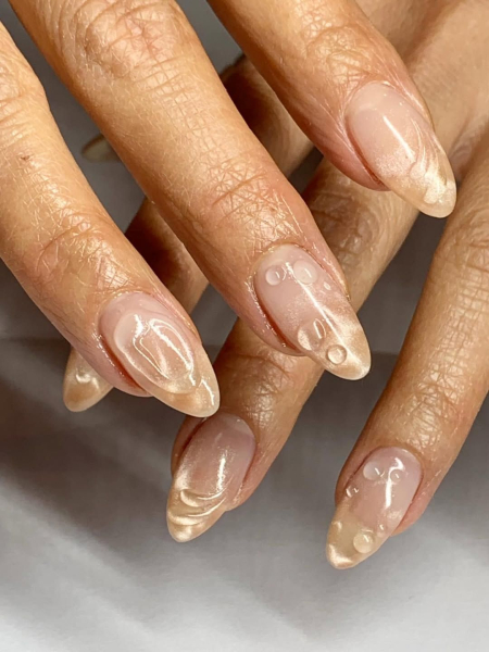 Water drop nails trend