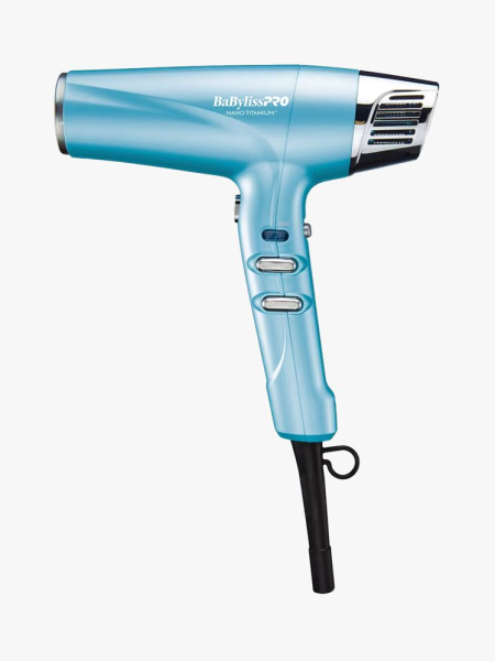 BaBylissPro Professional High-Speed Dual Ionic Dryer in branded component on a light gray background