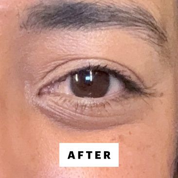 Allure managing editor Alessandra Foresto after applying the Clinique High Impact Mascara